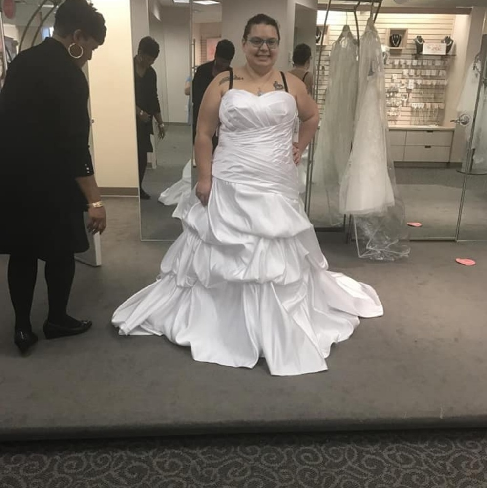 Wedding Dress (Winter hunting camouflage?)